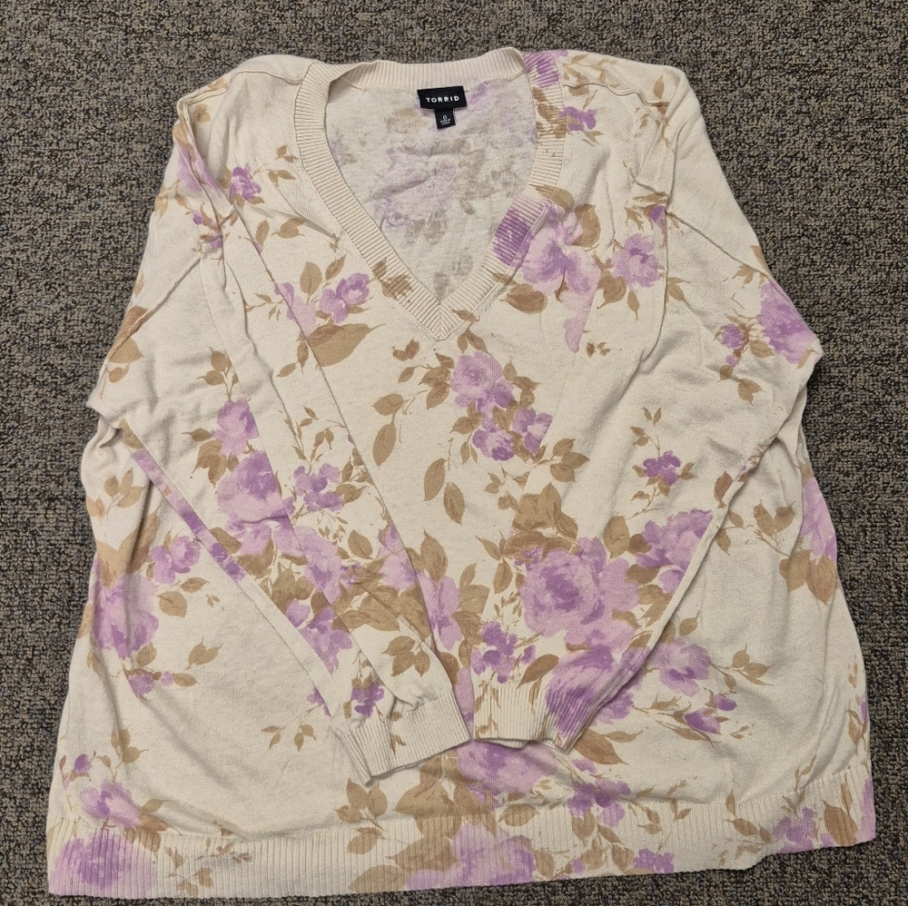 Torrid Sweater Size 0